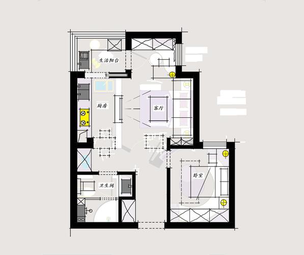 16平米小户型平面图的简单介绍